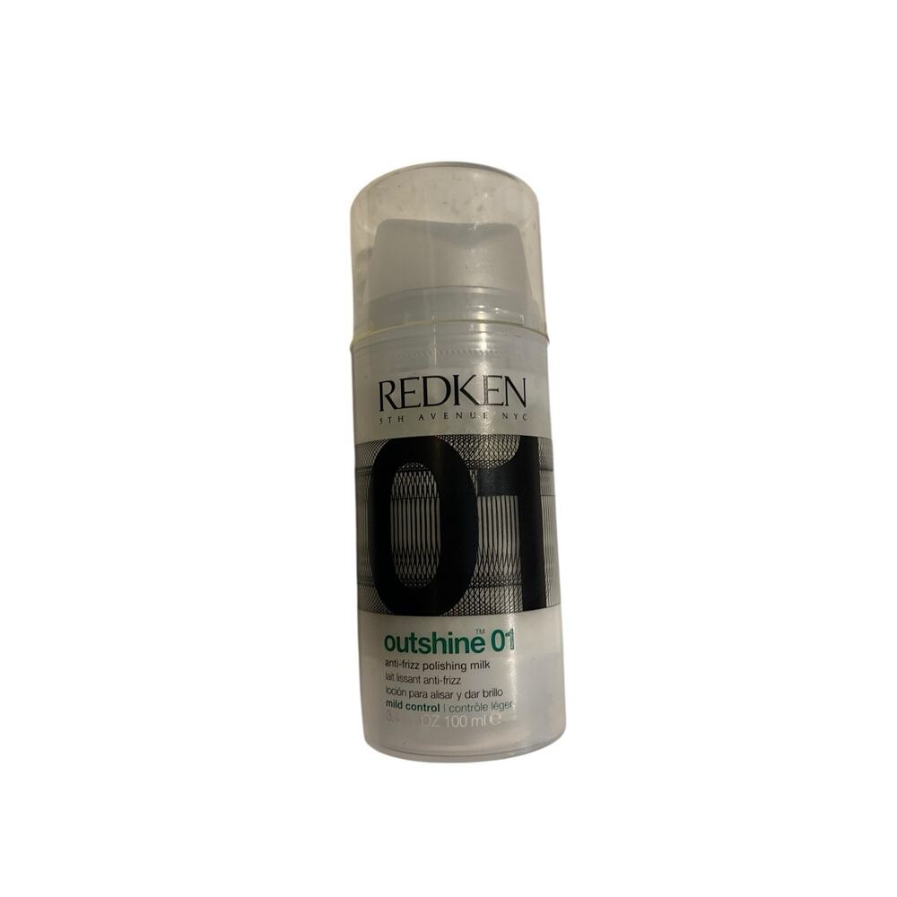 1 Redken Outshine 01 Anti-Frizz Polishing Milk 3.4 oz 1 bottle Discontinued